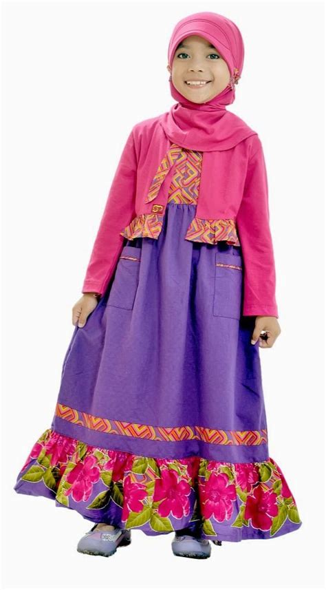 Model gamis broka anak kecil. Gaya Terbaru Model Baju Muslim Anak Perempuan