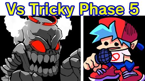 Friday Night Funkin Official Tricky Phase Vs Fanmade Fnf Mod Hard My