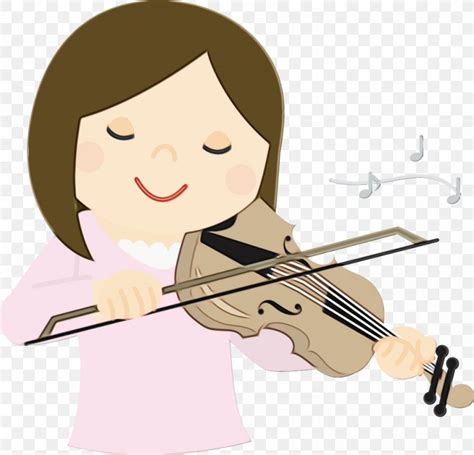 String Instrument Musical Instrument Cartoon Violin String Instrument