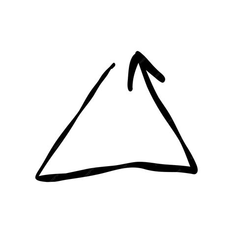 Premium Vector | Arrow rise fall rating doodle line icon