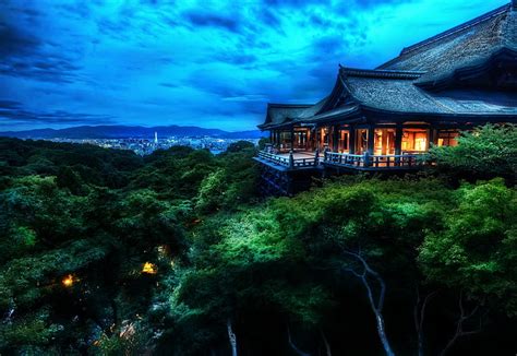 Hd Wallpaper Japan Kyoto Prefecture Temple Kinkakuji Landscape