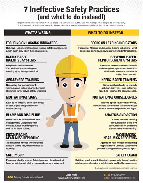 7 Ineffective Safety Practicesu00 And What To Do Instead Workplace