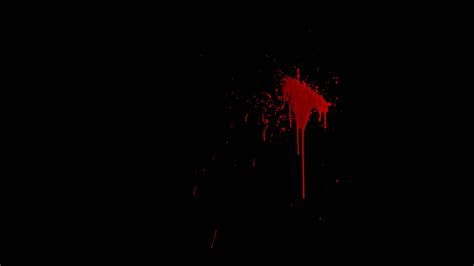 Cartoon Blood Splatter Black Background Bmp Pro