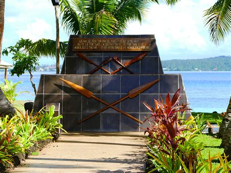 Malietoa Monument Le Vasa Resort Upolu Samoa
