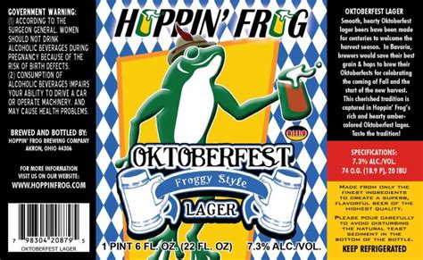 Hoppin Frog Froggy Style Releases Today Beer Street Journal