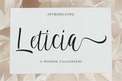 Leticia Free Font