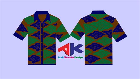 28 Desain Baju Batik Dengan Coreldraw