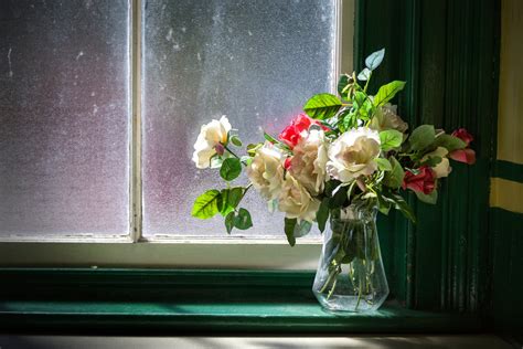 Flowers On The Windowsill