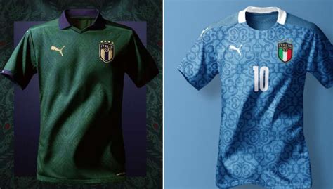 Italy home shirt euro 2020. Italy Euro 2020 Kits Home Away by (Puma) Released