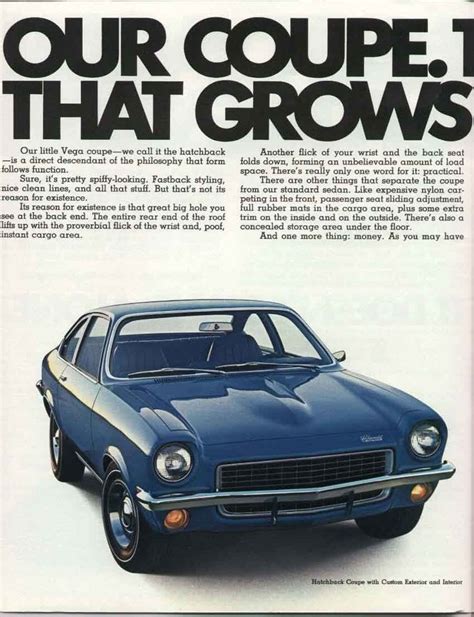 1970 Vega Specs Colors Facts History And Performance Classic Car