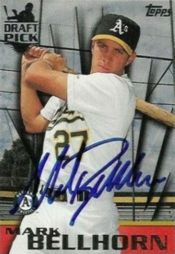 Mark Bellhorn Autographs And Memorabilia Sports Baseball