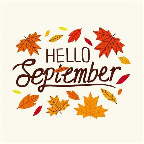 Premium Vector Hello September