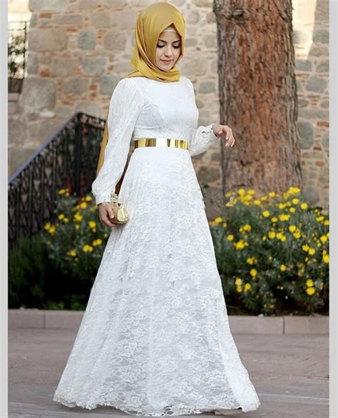 long sleeve dubai arabic style muslim islamic hijab muslim evening dress white lace long kaftan