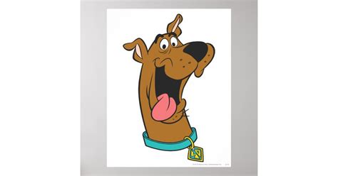 Scooby Doo Tongue Out Poster Zazzle