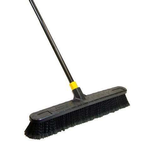 Quickie 24 In Smooth Surface Push Broom 533cnrm The Home Depot