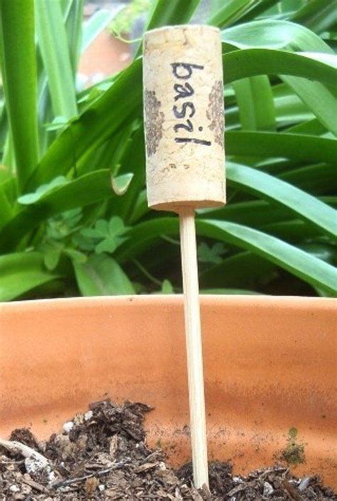 10 Diy Seed Markers For Your Garden Gardenoutdoor Stuff Garden