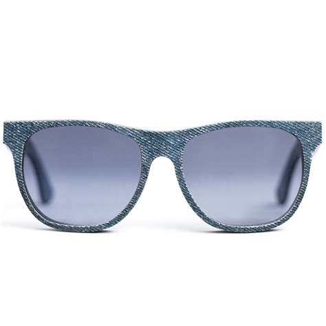 cassini solid denim sunglasses indigo mosevic sunglasses denim glasses