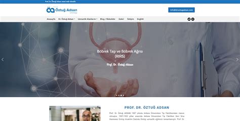 Ankara Doktor Muayenehane Web Sitesi Tasarımı