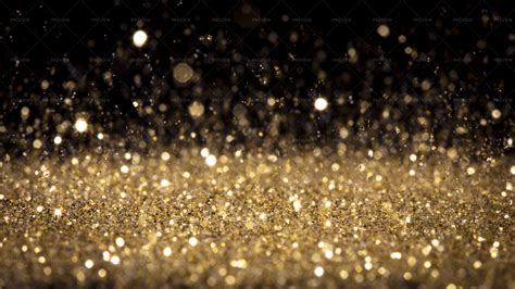 Glittering Gold Dust Stock Photos Motion Array