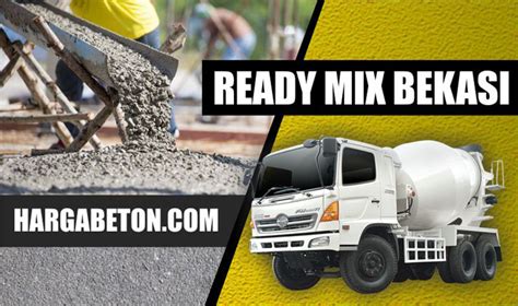 Selamat datang di website penjualan beton ready mix, kami dari niaga readymix berikut ini akan memberikan info harga ready mix bekasi terbaru : HARGA BETON READY MIX BEKASI PER M3 TERBARU SEPTEMBER 2020