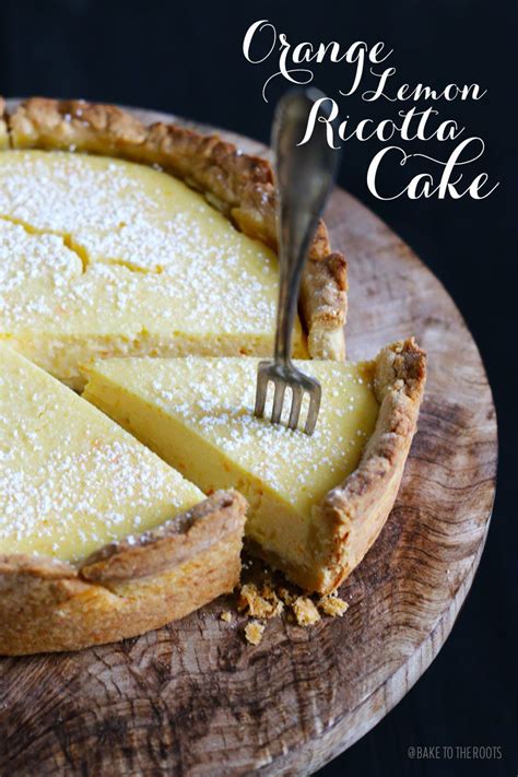 Maybe you would like to learn more about one of these? Orange Lemon Ricotta Cake | Bake to the roots | Rezept ...