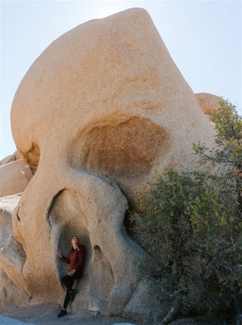 Hiking Skull Rock Trail At Joshua Tree National Park