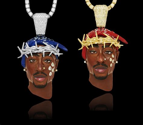 Drake Honors Tupac With Matching 300k Diamond Chains
