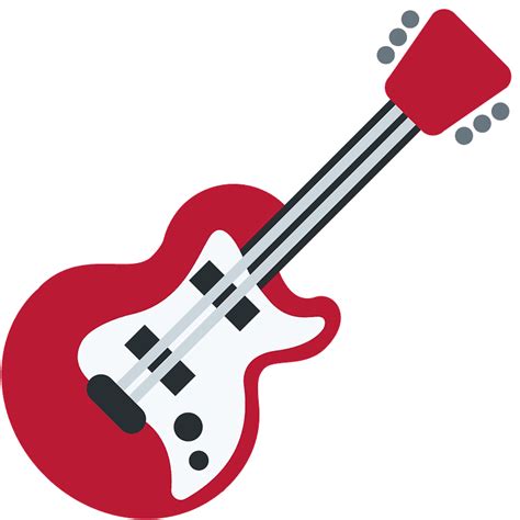 Guitar Emoji Clipart Free Download Transparent Png Creazilla