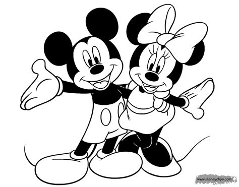 Minnie Mouse Mickey Mouse Coloring Pages Minnie Mouse Coloring Pages