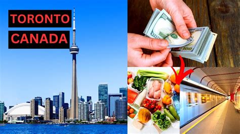 Cost Of Living In Toronto Canada Transport Rent Groceries