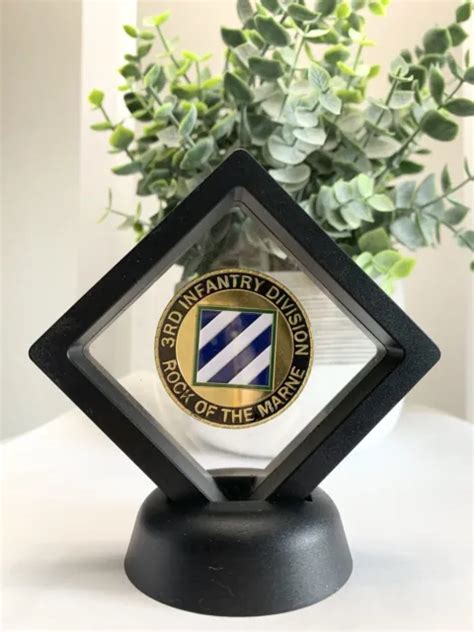 Army 3rd Infantry Division Rock Of The Marne Challenge Coin With 3d