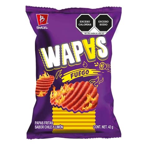 Papas Frita Wapas Barcel Fuego 42 G Walmart