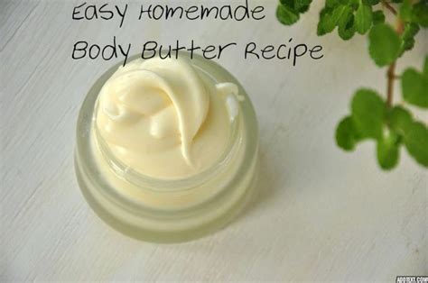 How To Make Homemade Whipped Body Butter Using Essential Oils