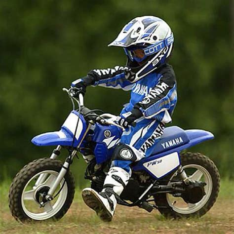 Dirt biking involves some risk. My boys started riding a PW50 at 5 years old! | Moto cross ...
