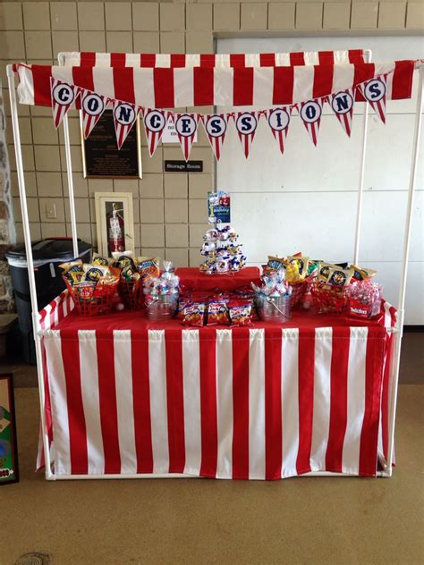 Baseball Themed Birthday Party Who Doesnt Love A Concession Stand
