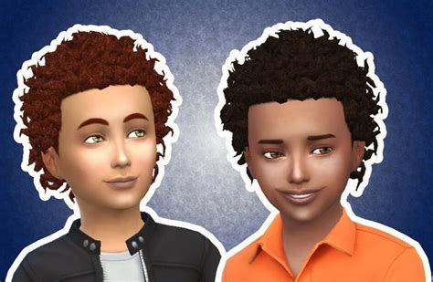 Sims 4 Pics And News — Sssvitlans Close Curls For Boys By Kiara24