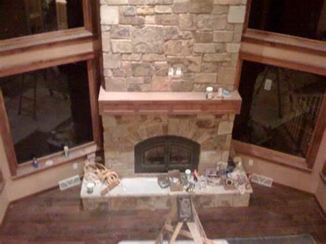Pin By Ann Wright On Fireplaces Stone Fireplace Mantel Manufactured