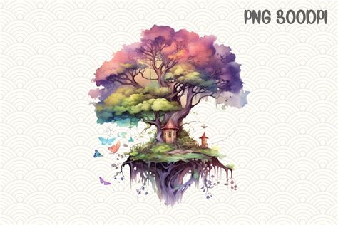 Fairy Tree Magical Graphic By Phillip8056 · Creative Fabrica