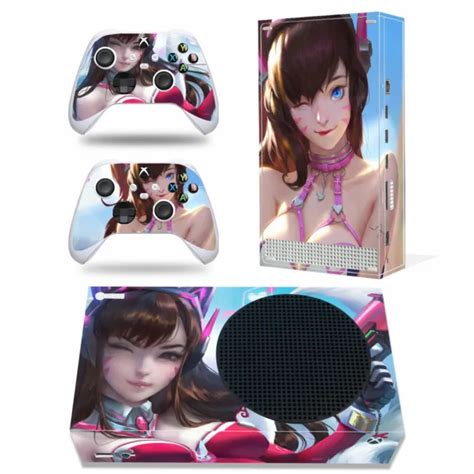 Sexy Anime Girls Xbox Series S Console Skin Decal Vinyl Sticker Wrap