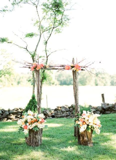Very Simple Arch For Your Ceremony Great Idea For A Small