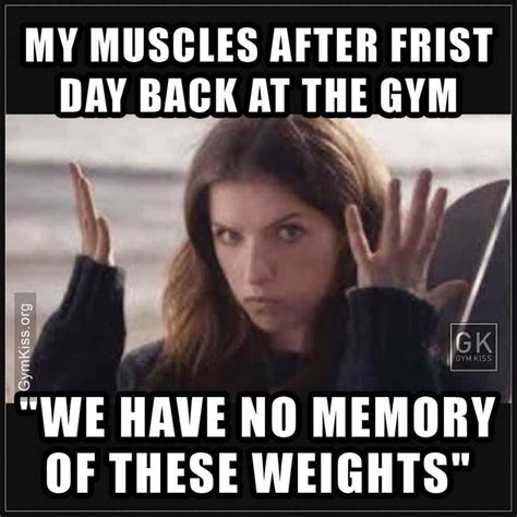 My Muscles After Frist Day Back At The Gym Workout Quotes Funny