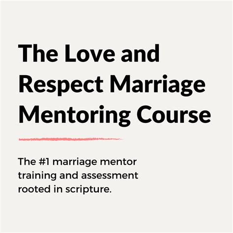 Mentoring — Love And Respect