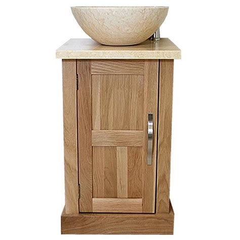 Bathroom vanity units are great for those that need that extra space to store hygiene products, towels and whatever else you feel belongs in your bathroom. Cloakroom Bathroom Vanity Unit oak Cream Marble Stone Wash ...