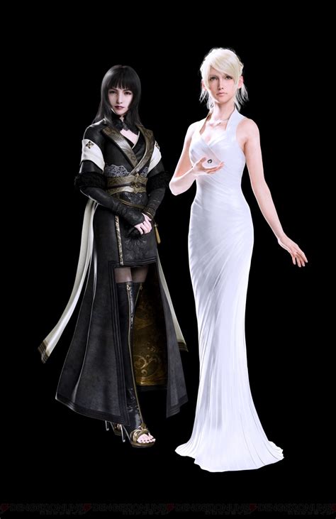 Lunafreya Nox Fleuret And Gentiana Final Fantasy And More Danbooru