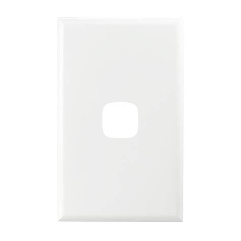 Hpm Xlp770 1plwe Excel 1 Gang Light Switch Cover White
