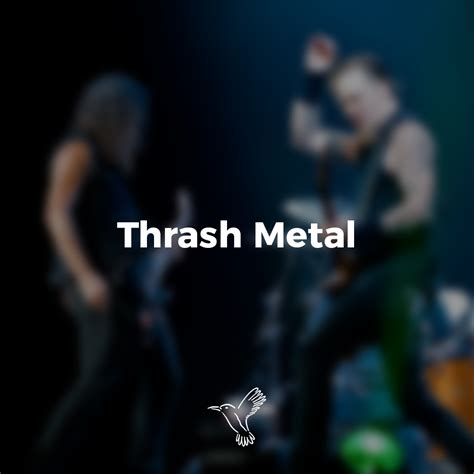Thrash Metal Metallica Slayer Anthrax Megadeth And Co ⚡ Playlist