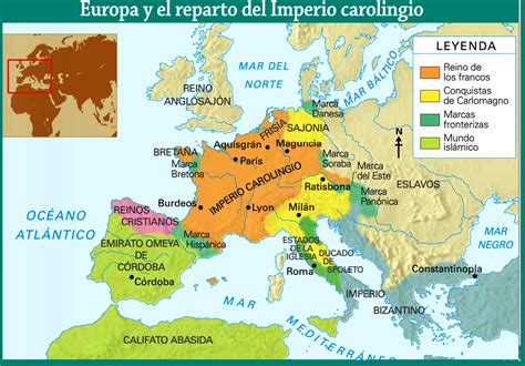 Social Site Sfb Do A O Mapa Imperio Carolingio