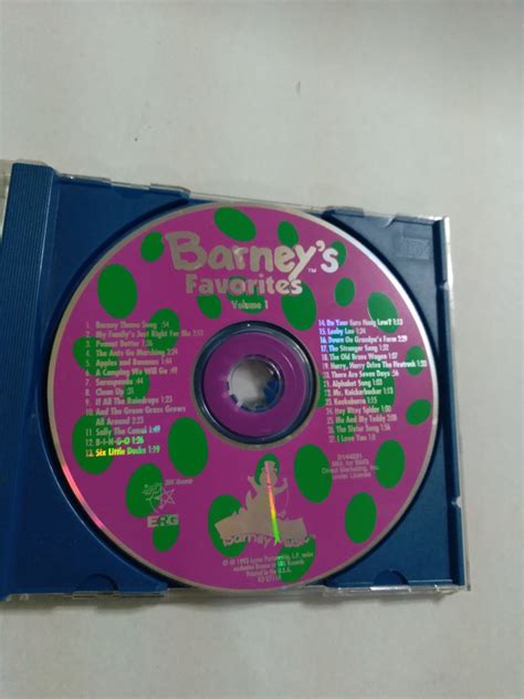 Barneys Favorites Volume 1 Cd Audio Original On Carousell