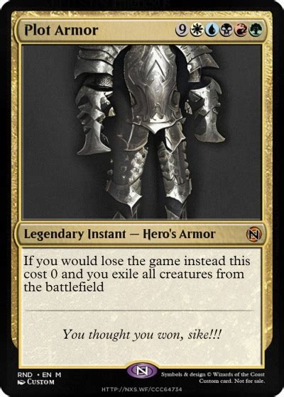Mtgnexus Plot Armor