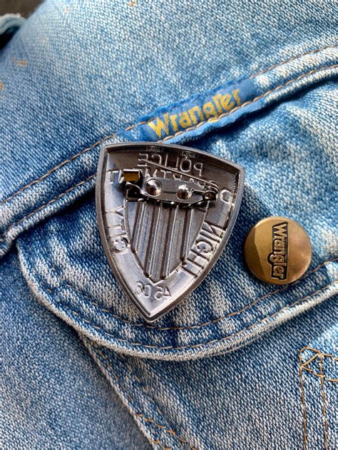 Cyberpunk 2077 Night City Police Department Pin Badge Etsy Uk